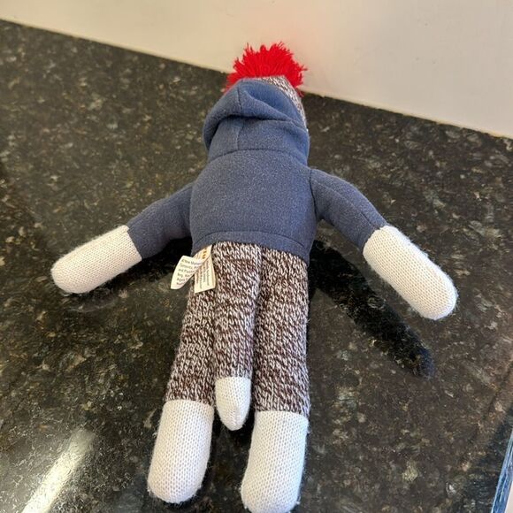 GEORGIA TECH YELLOW JACKETS 12” SOCK MONKEY W/ SCHOOL NAME, GT LOGO ON SHIRT* - Picture 4 of 8